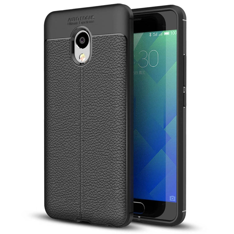 For Meizu M5 Note Litchi Texture Soft TPU Protective Case