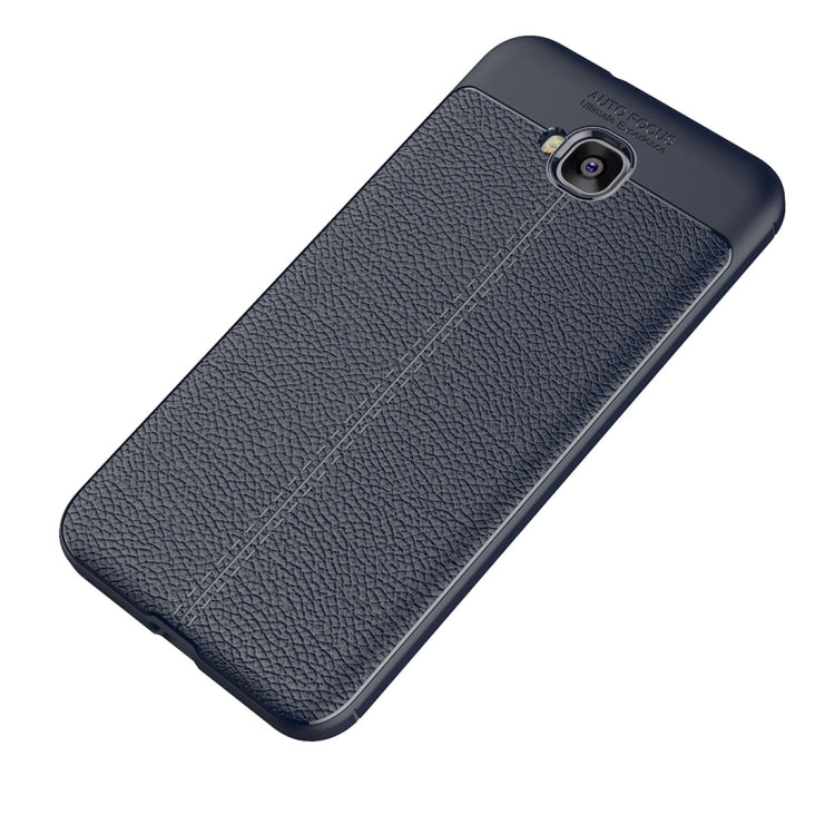 For Asus Zenfone 4 Selfie (ZD553KL) Litchi Texture Soft TPU Anti-skip Protective Cover Back Case