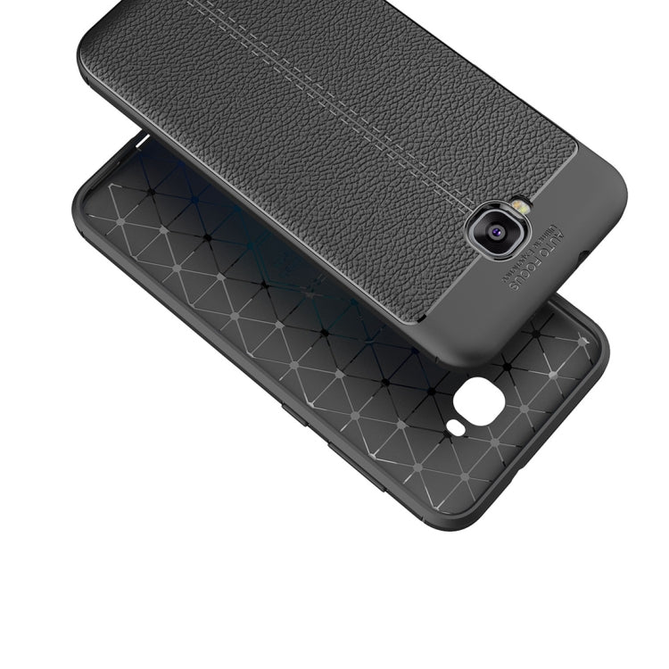 For Asus Zenfone 4 Selfie (ZD553KL) Litchi Texture Soft TPU Anti-skip Protective Cover Back Case