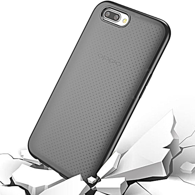 For OPPO R11 Plus Basketball Texture Anti-collision TPU Protective Case