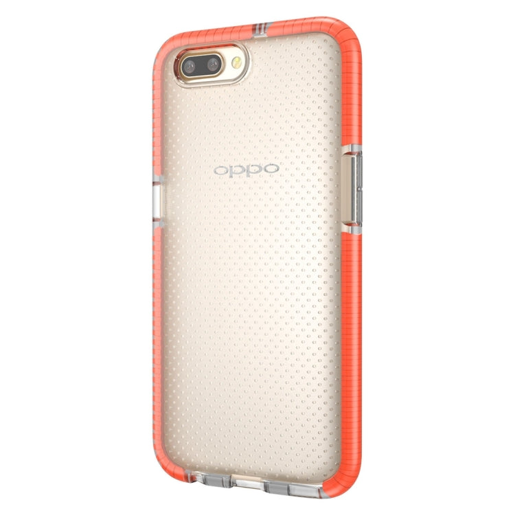 For OPPO R11 Plus Basketball Texture Anti-collision TPU Protective Case