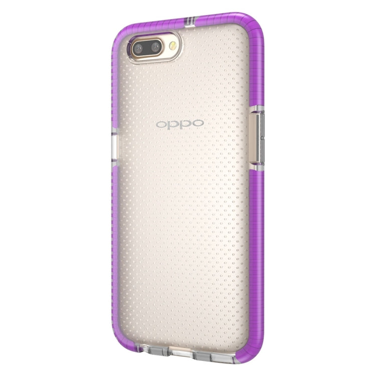 For OPPO R11 Plus Basketball Texture Anti-collision TPU Protective Case