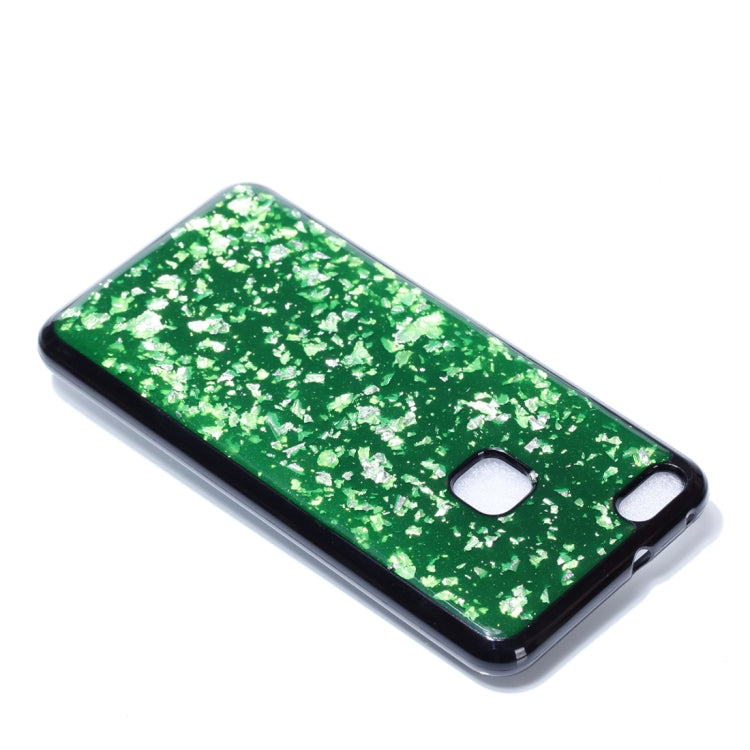 For Huawei P10 Lite Gold Foil TPU Protective Back Cover Case