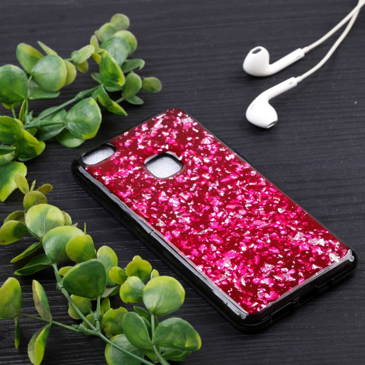 For Huawei P10 Lite Gold Foil TPU Protective Back Cover Case