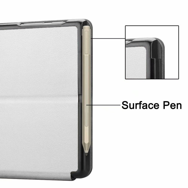 Custer Texture Laptop Bag Leather Case for Microsoft Surface Go