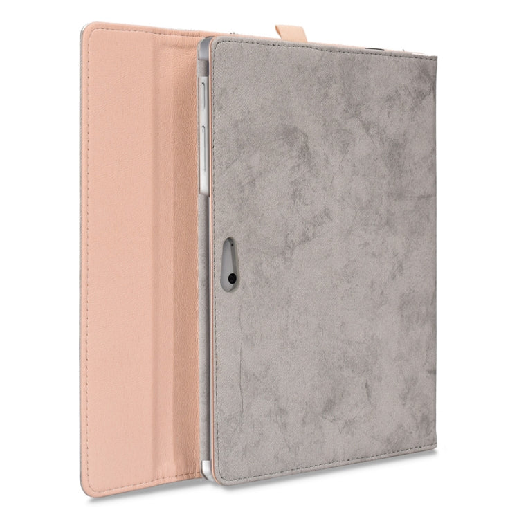 Cowhide Texture PU Laptop Bag Leather Case for Microsoft Surface Go