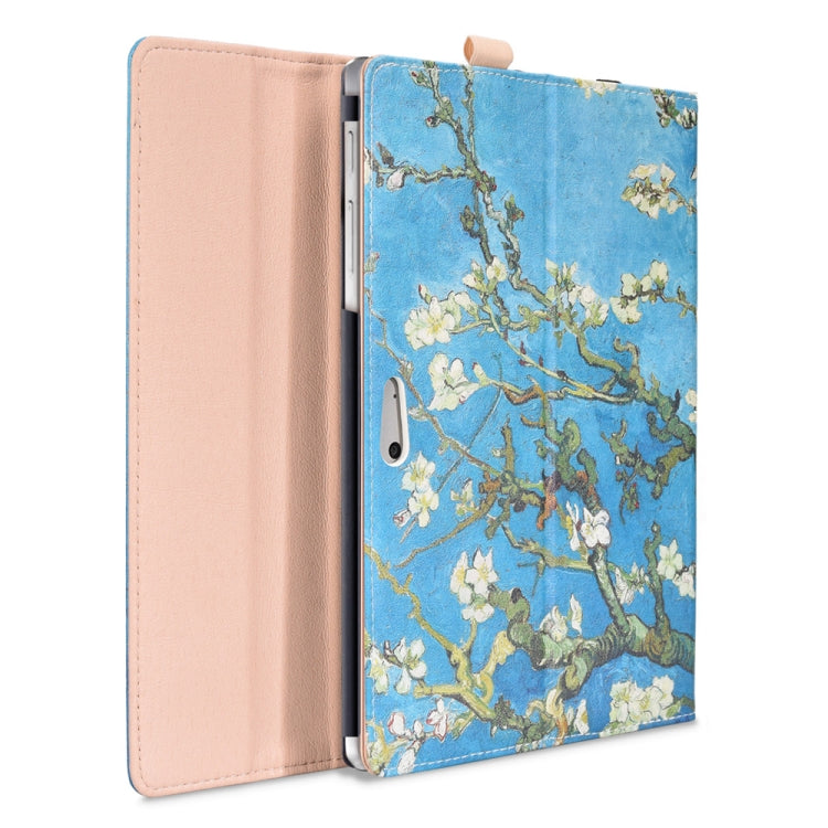 Coloured Drawing Pattern PU Laptop Bag Leather Case for Microsoft Surface Go