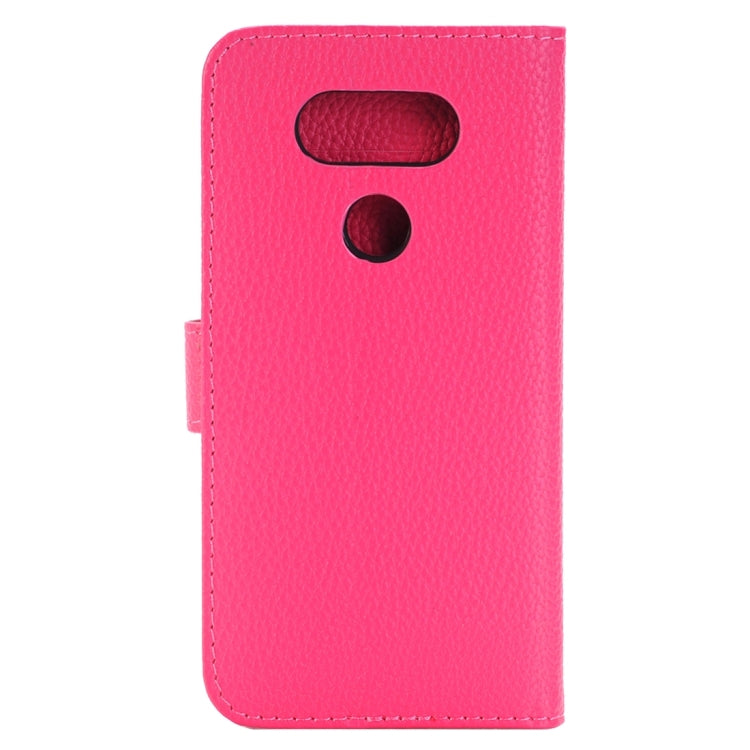 Litchi Texture Horizontal Flip Leather Case with Holder & Card Slots & Wallet for LG G5