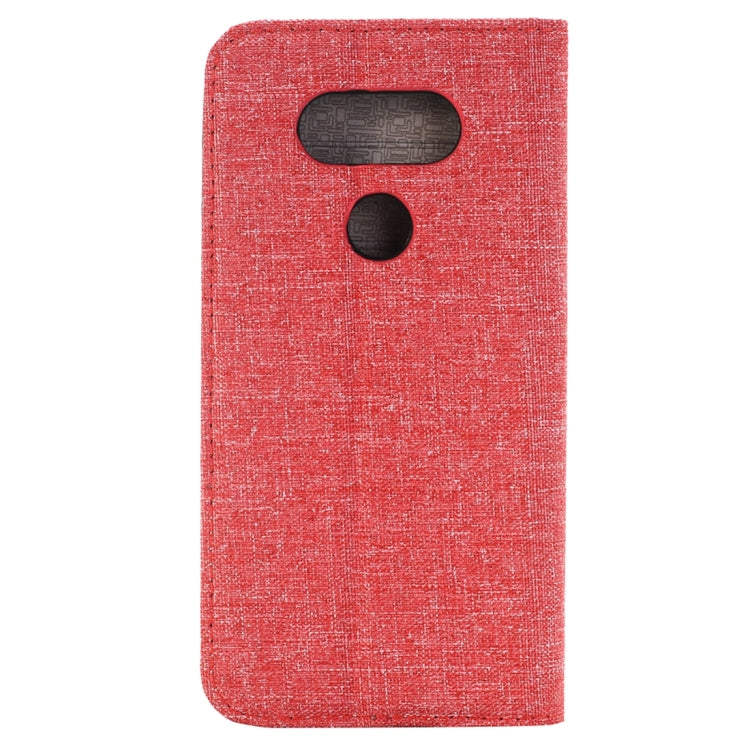 Jeans Cloth Horizontal Flip Leather Case with Holder & Card Slots & Wallet for LG G5