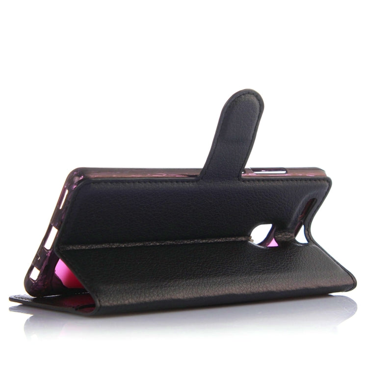 For Huawei P9 Litchi Texture Horizontal Flip Leather Case with Holder & Card Slots & Wallet