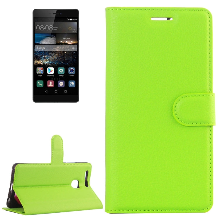 For Huawei P9 Litchi Texture Horizontal Flip Leather Case with Holder & Card Slots & Wallet