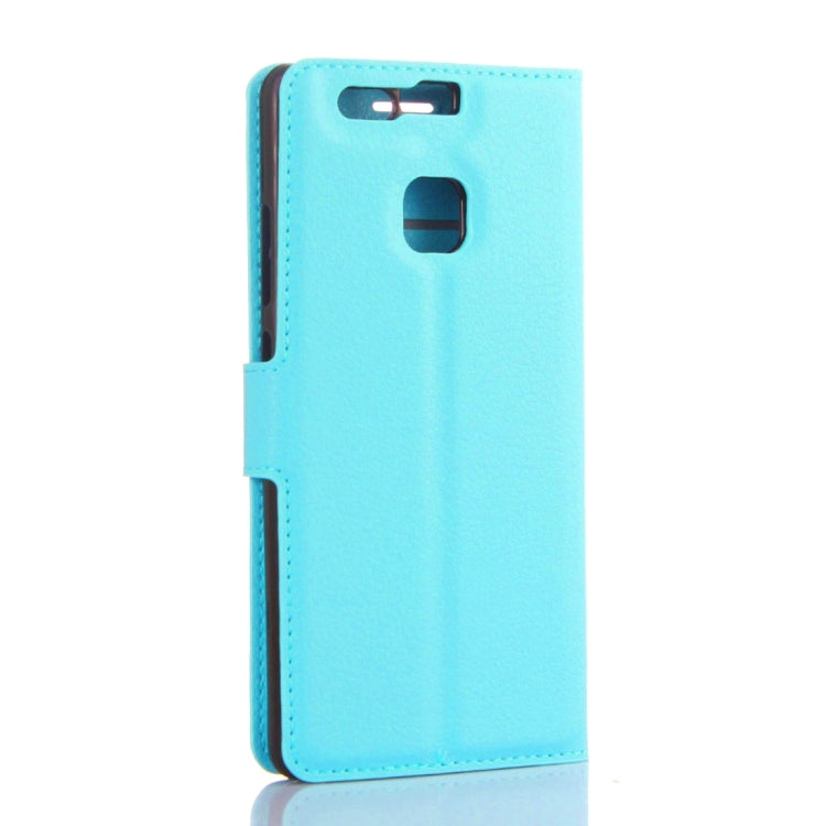 For Huawei P9 Litchi Texture Horizontal Flip Leather Case with Holder & Card Slots & Wallet
