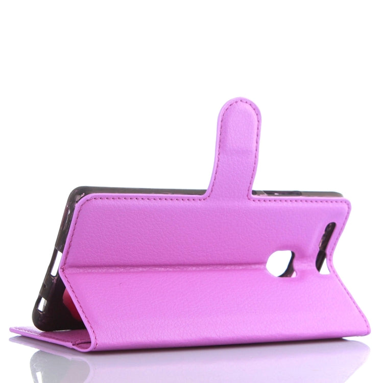 For Huawei P9 Litchi Texture Horizontal Flip Leather Case with Holder & Card Slots & Wallet