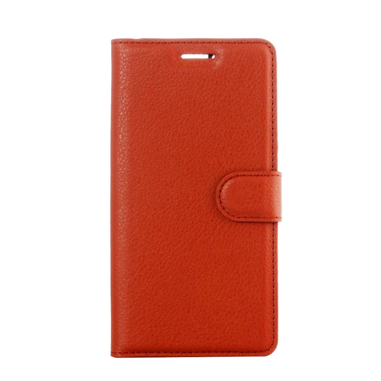 For Huawei P9 Litchi Texture Horizontal Flip Leather Case with Holder & Card Slots & Wallet