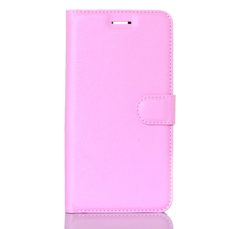 Litchi Texture Horizontal Flip Leather Case with Holder & Card Slots & Wallet for Elephone P8000