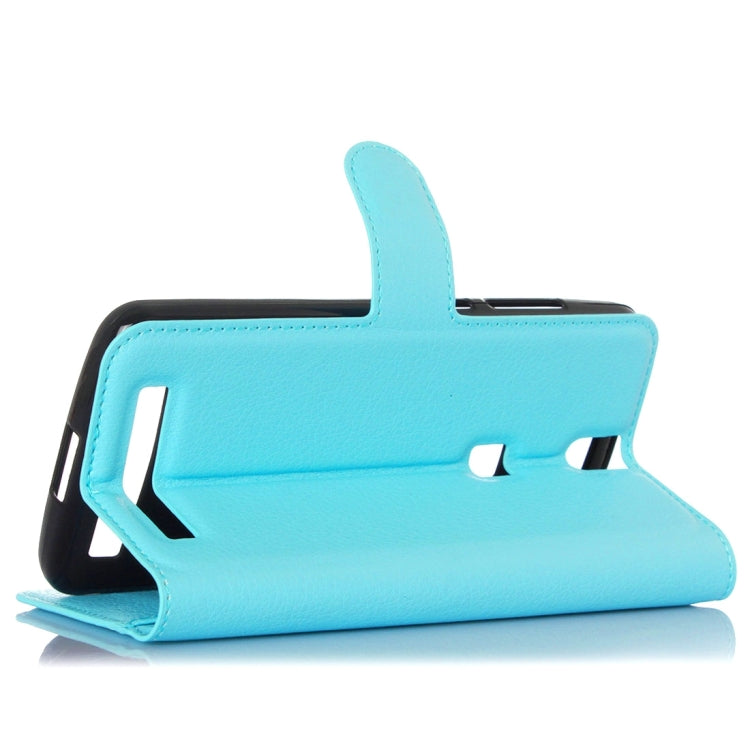 Litchi Texture Horizontal Flip Leather Case with Holder & Card Slots & Wallet for Elephone P8000