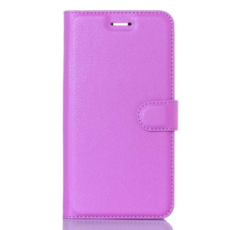 Litchi Texture Horizontal Flip Leather Case with Holder & Card Slots & Wallet for Elephone P8000