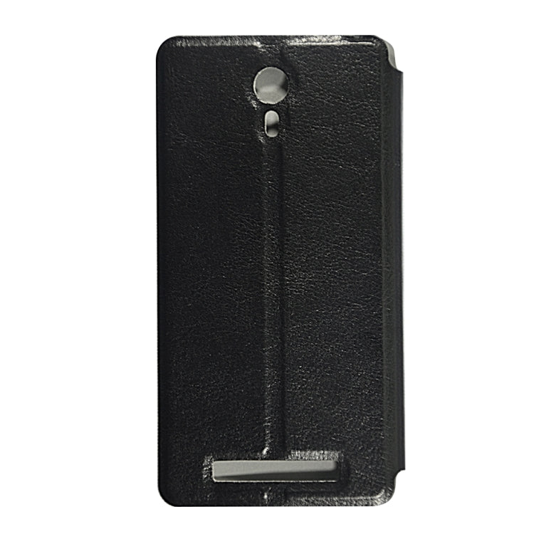 VKworld F1 Horizontal Flip PU Leather Case with Magnetic Stickers for S-MPH-1795(Black)