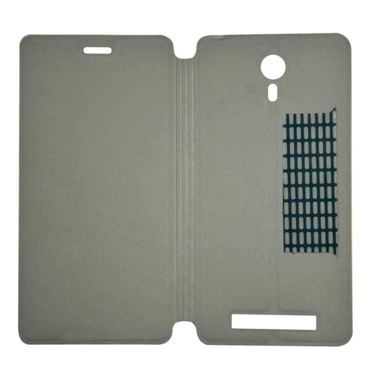 VKworld F1 Horizontal Flip PU Leather Case with Magnetic Stickers for S-MPH-1795(Black)