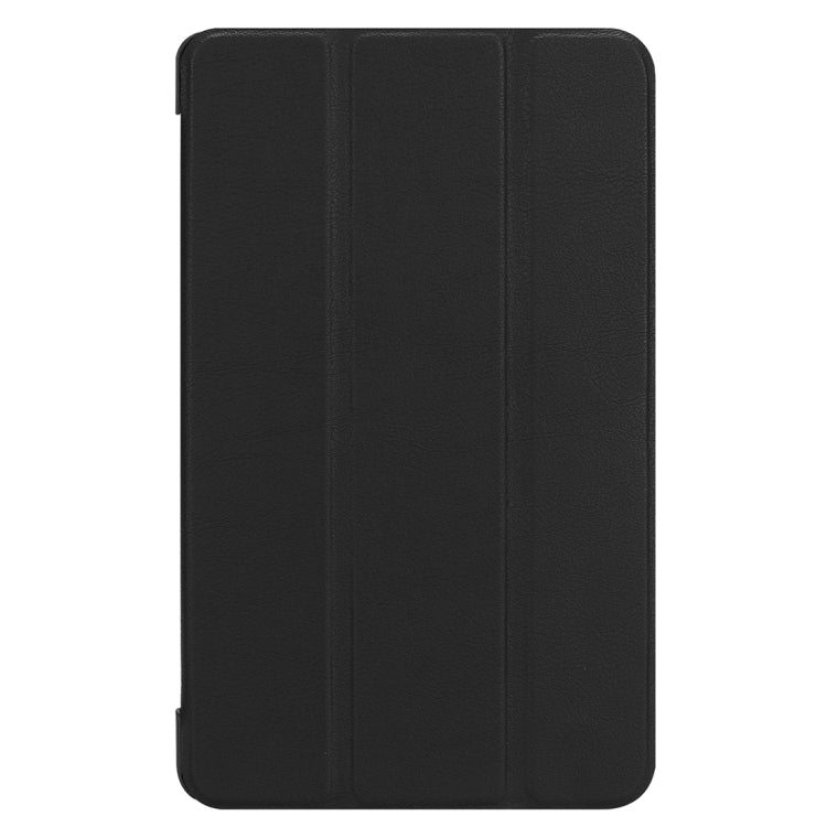 For Acer Iconia One 8 B1-860 Tablet Tri-Fold Custer Texture Horizontal Flip PU Leather Protective Case with Holder