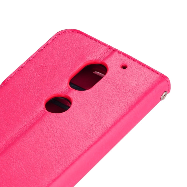 For Motorola Moto E3 Power Crazy Horse Texture Horizontal Flip Leather Protective Case with Holder & Card Slots & Wallet & Lanyard & Photo Frame