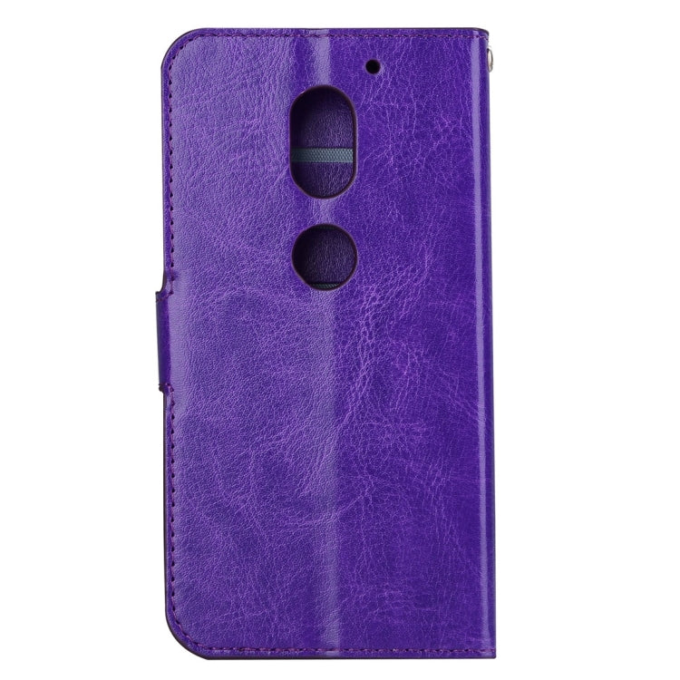 For Motorola Moto E3 Power Crazy Horse Texture Horizontal Flip Leather Protective Case with Holder & Card Slots & Wallet & Lanyard & Photo Frame