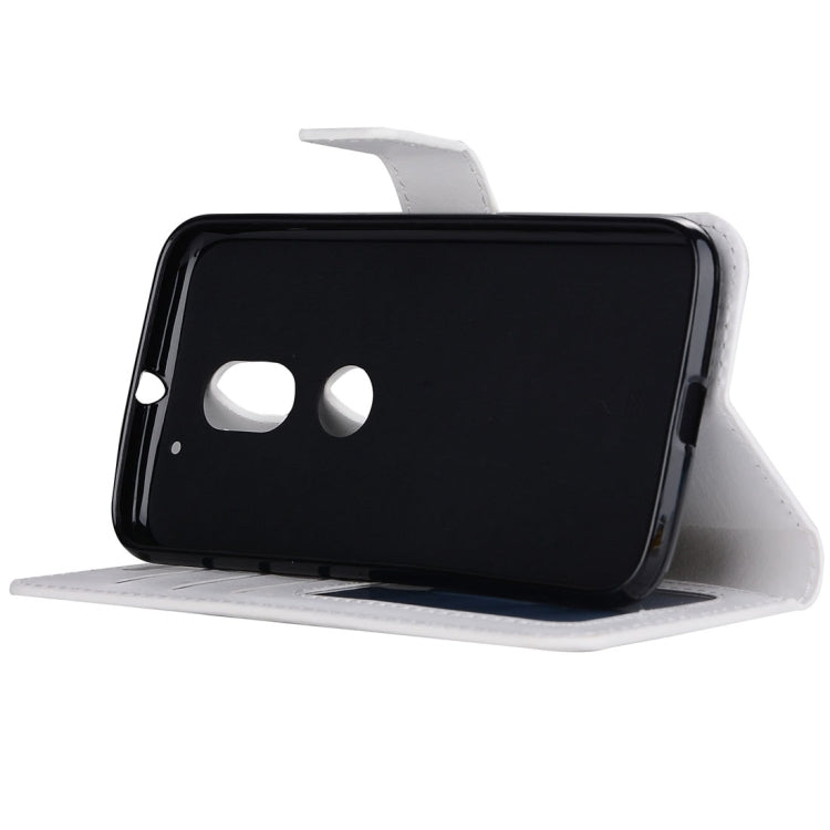 For Motorola Moto E3 Power Crazy Horse Texture Horizontal Flip Leather Protective Case with Holder & Card Slots & Wallet & Lanyard & Photo Frame