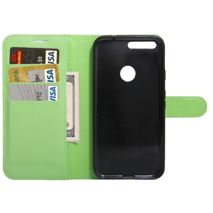 For Google Pixel XL Litchi Texture Horizontal Flip Leather Case with Holder & Card Slots & Wallet