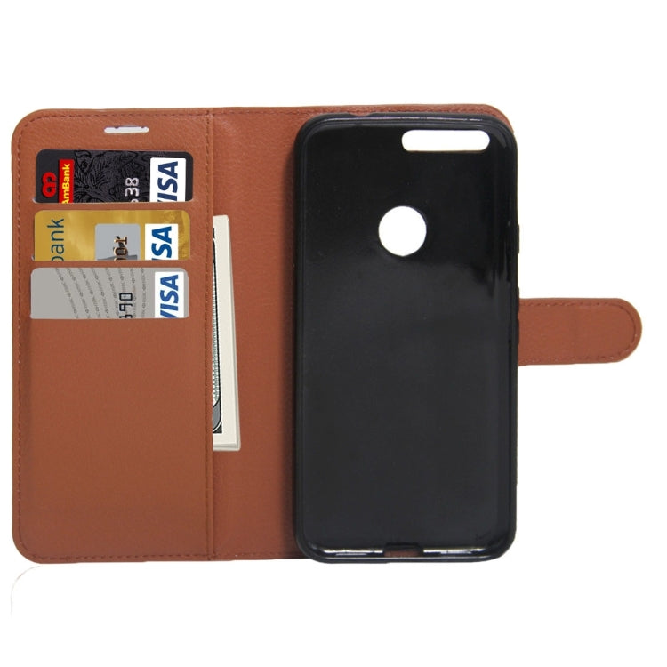 For Google Pixel XL Litchi Texture Horizontal Flip Leather Case with Holder & Card Slots & Wallet