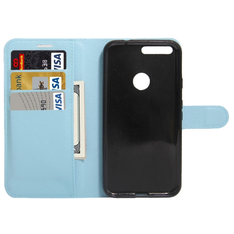 For Google Pixel Litchi Texture Horizontal Flip Leather Case with Holder & Card Slots & Wallet