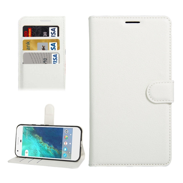 For Google Pixel Litchi Texture Horizontal Flip Leather Case with Holder & Card Slots & Wallet
