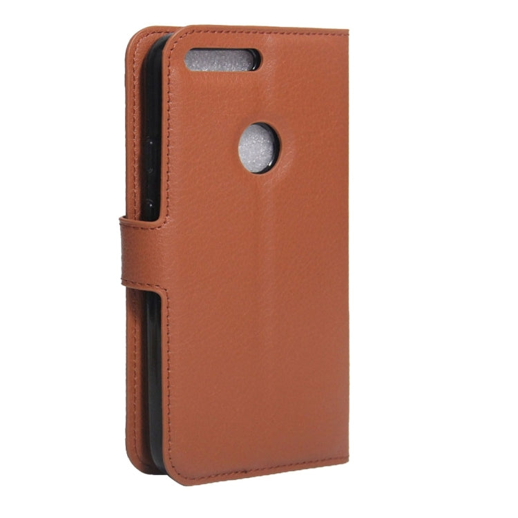 For Google Pixel Litchi Texture Horizontal Flip Leather Case with Holder & Card Slots & Wallet