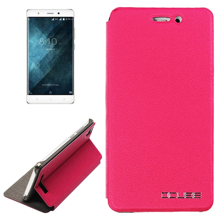 OCUBE for Blackview A8 (MPH1001) Litchi Texture Horizontal Flip Leather Case with Holder