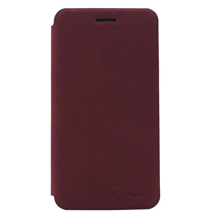 OCUBE for HOMTOM HT17 (MPH0045) Lambskin Texture Horizontal Flip Leather Case with Holder