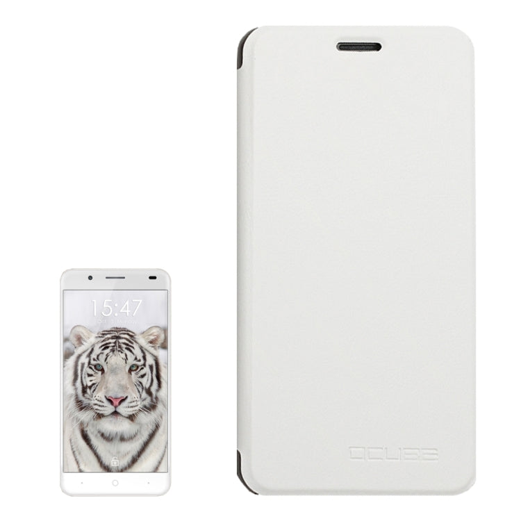 OCUBE for Ulefone Tiger Spring Texture Horizontal Flip Leather Case with Holder