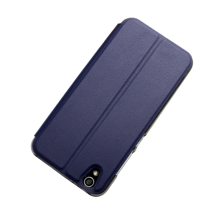 OCUBE for UMI Diamond (MPH2234) & Diamond X (MPH1466) Spring Texture Horizontal Flip Leather Case with Holder (Dark Blue)