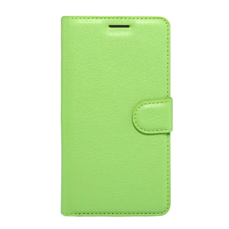 For Wiko Tommy Litchi Texture Horizontal Flip Leather Case with Holder & Card Slots & Wallet