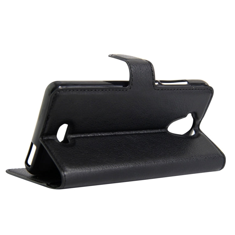 For Wiko U Feel Lite Litchi Texture Horizontal Flip Leather Case with Holder & Card Slots & Wallet