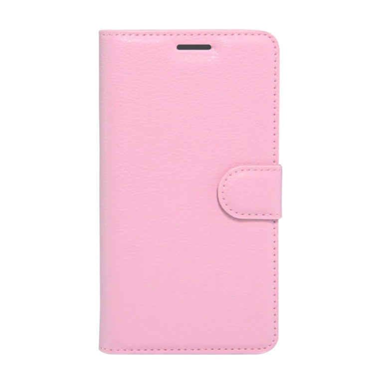 For Wiko U Feel Lite Litchi Texture Horizontal Flip Leather Case with Holder & Card Slots & Wallet