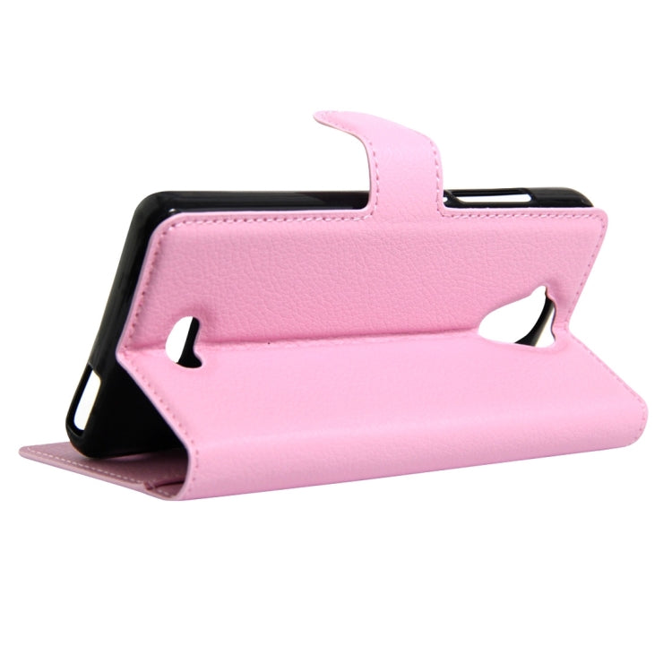 For Wiko U Feel Lite Litchi Texture Horizontal Flip Leather Case with Holder & Card Slots & Wallet