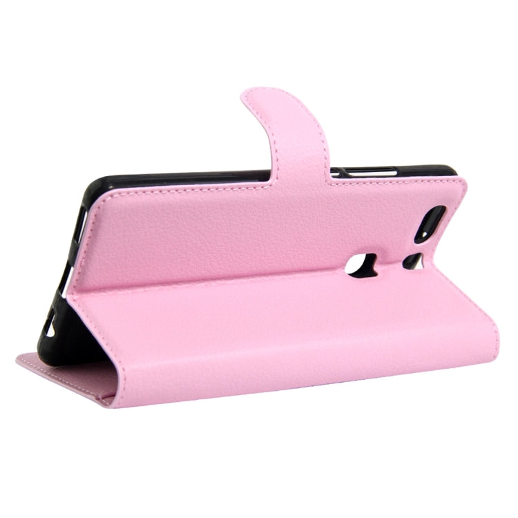 For Huawei P9 Plus Litchi Texture Horizontal Flip Leather Case with Holder & Card Slots & Wallet