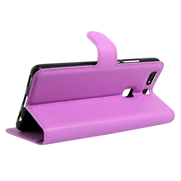 For Huawei P9 Plus Litchi Texture Horizontal Flip Leather Case with Holder & Card Slots & Wallet