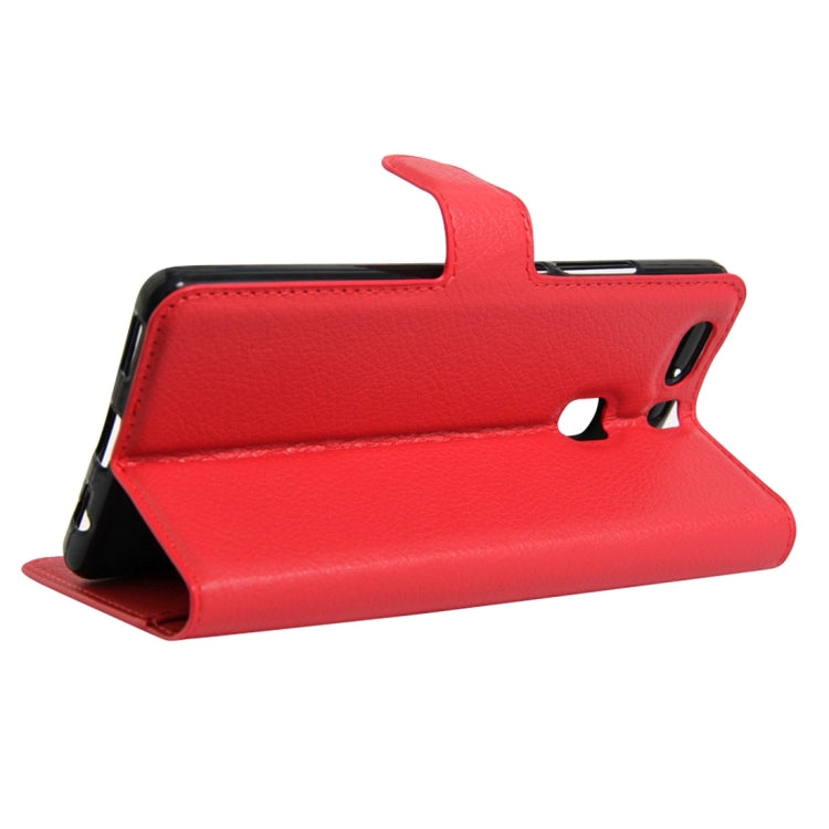 For Huawei P9 Plus Litchi Texture Horizontal Flip Leather Case with Holder & Card Slots & Wallet