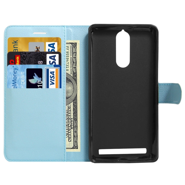For Lenovo Lemon K5 Note Litchi Texture Horizontal Flip Leather Case with Holder & Card Slots & Wallet