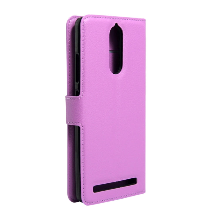 For Lenovo Lemon K5 Note Litchi Texture Horizontal Flip Leather Case with Holder & Card Slots & Wallet