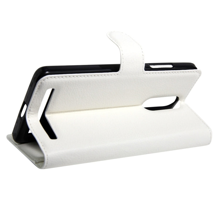 For Lenovo Lemon K5 Note Litchi Texture Horizontal Flip Leather Case with Holder & Card Slots & Wallet