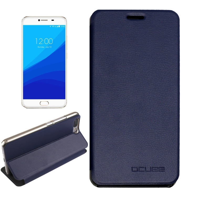 OCUBE for UMI Z Spring Texture Horizontal Flip Leather Case with Holder