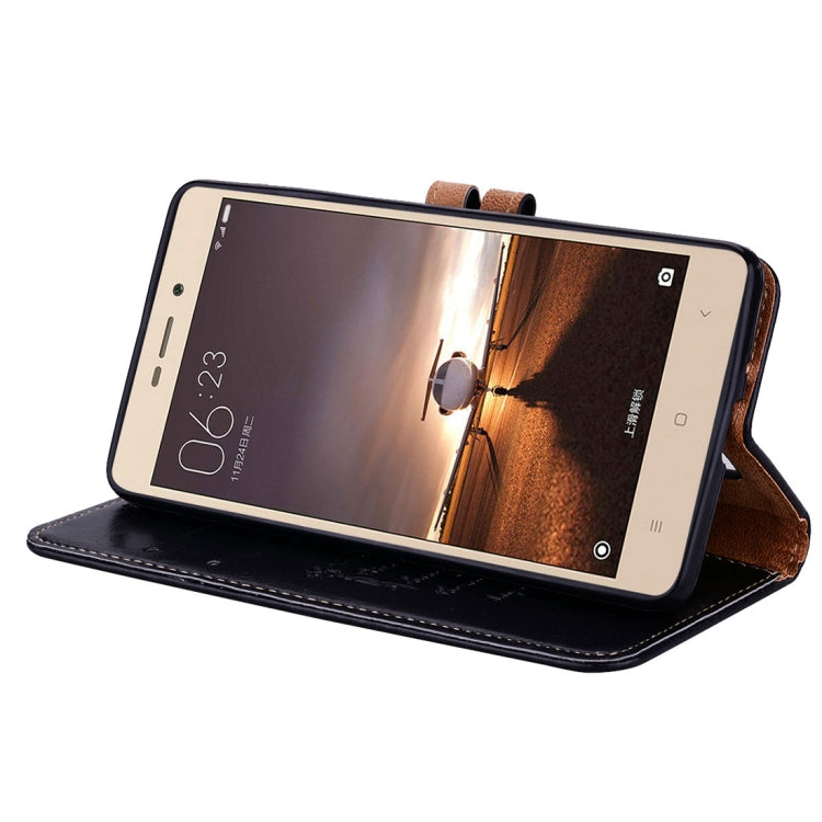 For Xiaomi Redmi 3S Business Style Oil Wax Texture Horizontal Flip Leather Case with Holder & Card Slots & Wallet