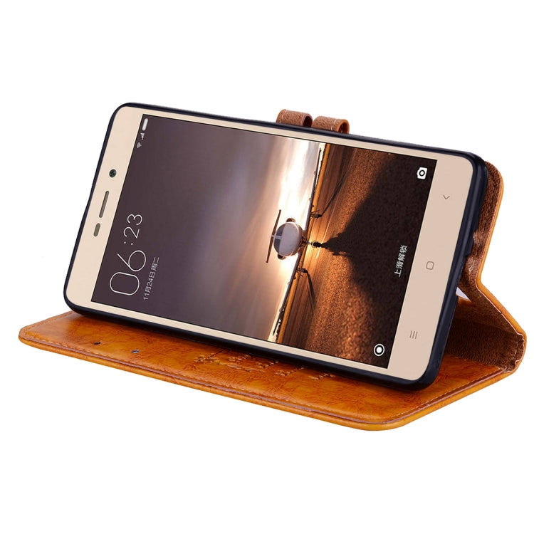 For Xiaomi Redmi 3S Business Style Oil Wax Texture Horizontal Flip Leather Case with Holder & Card Slots & Wallet