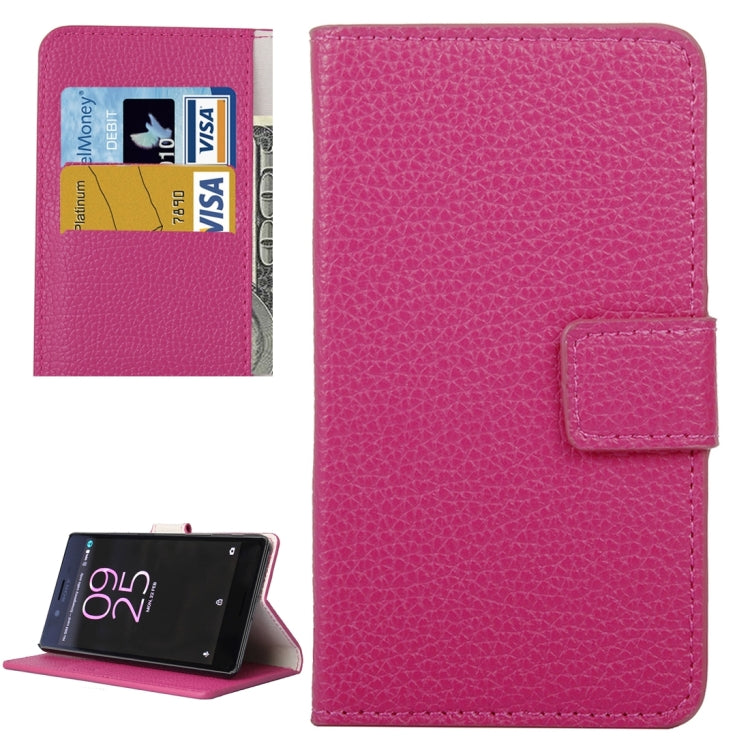 For Sony Xperia X Performance Litchi Texture